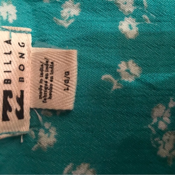 Billabong Wrap Dress Size Large - Picture 3 of 4